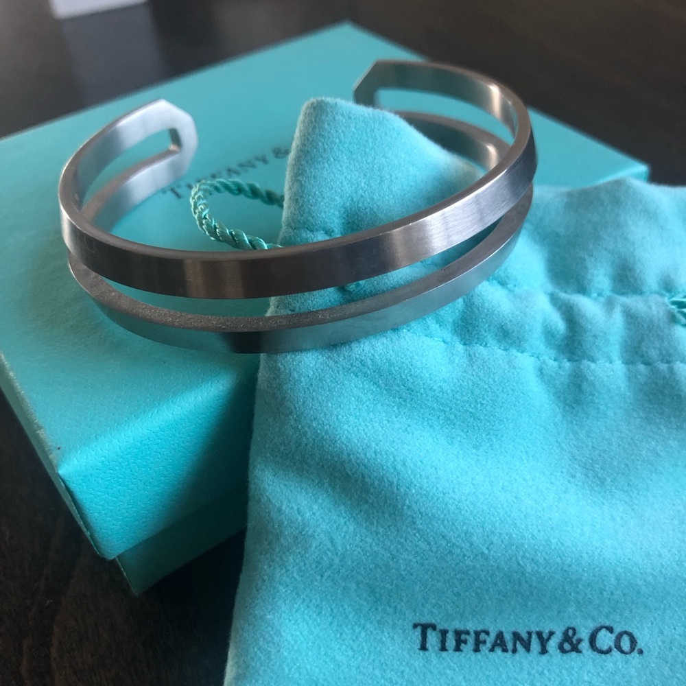 Tiffany & Co. Men’s Stainless Steel Cuff
